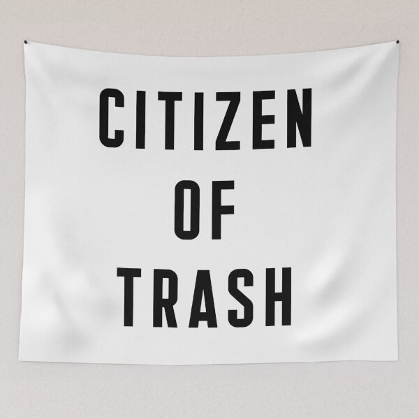 Item preview, Official Citizen of Trash Design - white designed and sold by Citizen of  Trash.