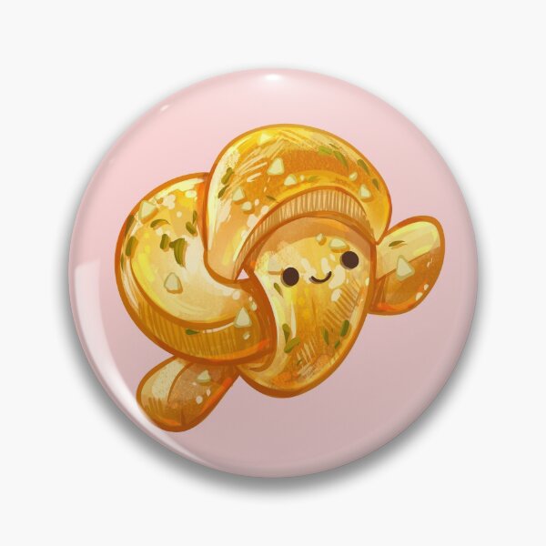 Item preview, Happy Garlic Bread Knot designed and sold by GalaxyChicken.