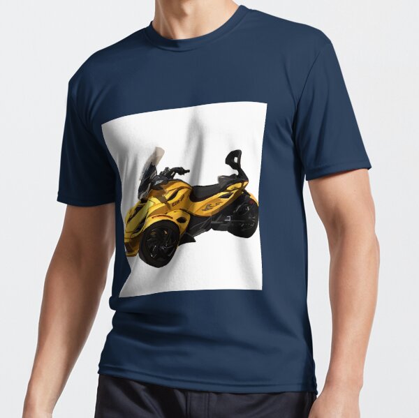 3 Wheel Spyder Motorcycle Shirt, Yellow Spyder Shirt, Motorcycle Rider,  Motorcycle Lover, Biker Shirt, Motorcycle Gifts, Biker Tee 