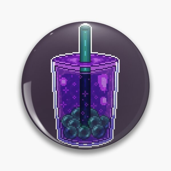 Item preview, Pixel Minecraft Ender Pearl Boba Tea designed and sold by fubblers.
