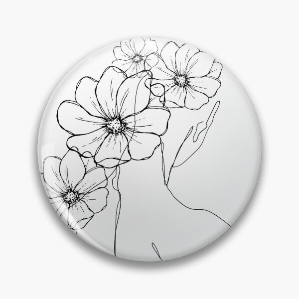 Item preview, Woman with Flowers designed and sold by MyasMakings.
