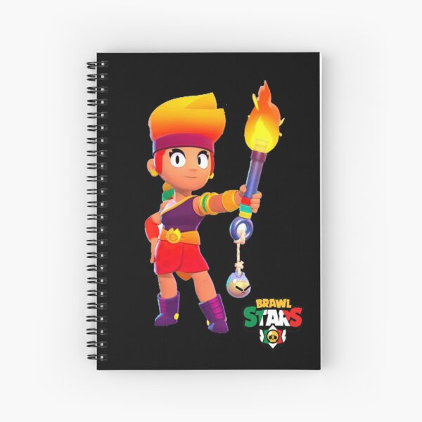 Funny Spiral Notebooks Redbubble - brawl stars rosa carte