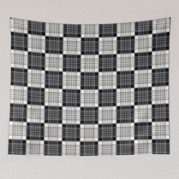 Item preview, Checker Gray Plaid designed and sold by patternedprints.