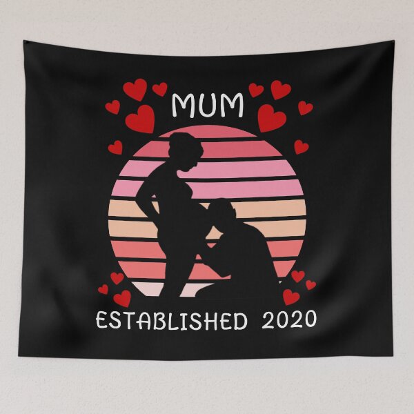 Item preview, Established 2020 Mum's Mother's Day Tees Gifts for Her designed and sold by elvisg03.
