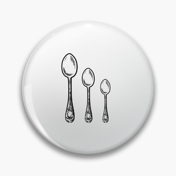 Item preview, Throuple middle spoon polyamory white designed and sold by daguilon.