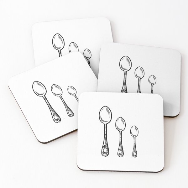 Item preview, Throuple middle spoon polyamory white designed and sold by daguilon.