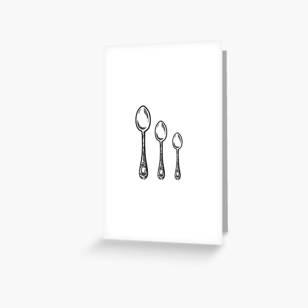 Item preview, Throuple middle spoon polyamory white designed and sold by daguilon.