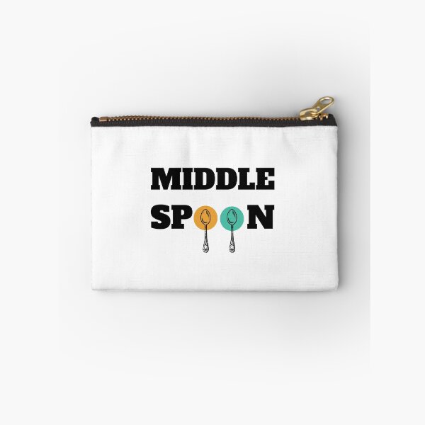 Item preview, Middle spoon throuple polyamory white designed and sold by daguilon.