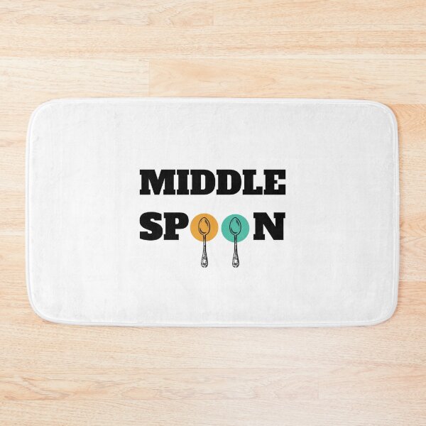 Item preview, Middle spoon throuple polyamory white designed and sold by daguilon.