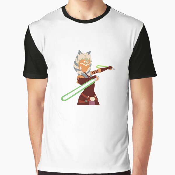 Vista previa del artículo con la obra «Guerras clon ahsoka tano», diseñado y vendido por gofundme.