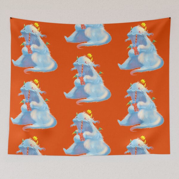 Item preview, Boba Tea Love Fluffy Dragon designed and sold by GalaxyChicken.
