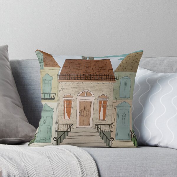 Item preview, A colorful house designed and sold by BaddquiltroArt.