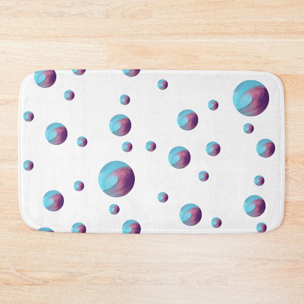 Item preview, Ocean Wave Polka Dots Pattern designed and sold by WhimsicaliTee.