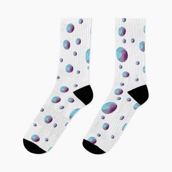 Item preview, Ocean Wave Polka Dots Pattern designed and sold by WhimsicaliTee.