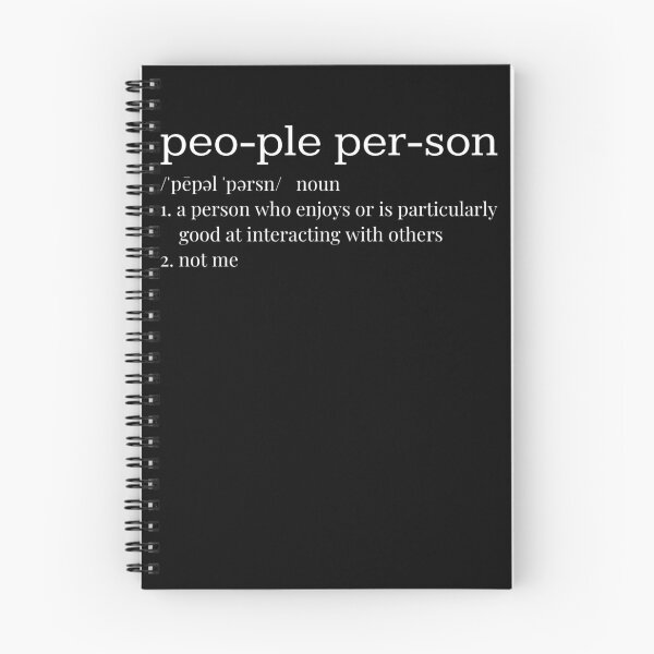 Item preview, People Person Introvert Definition designed and sold by Wingo-Designs.
