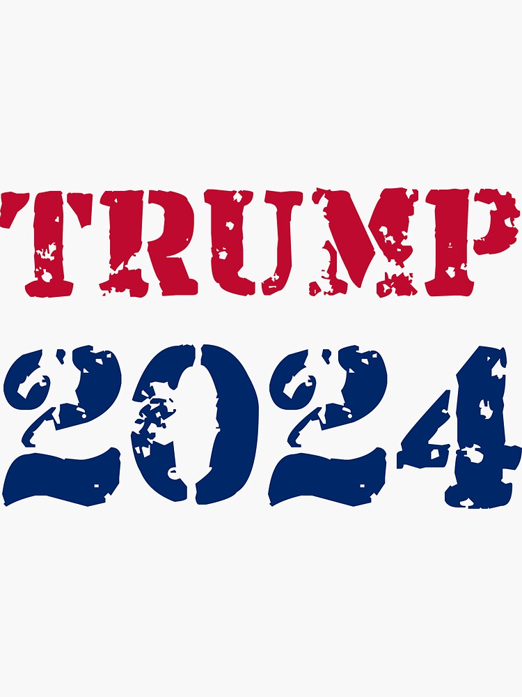 "TRUMP 2024 Shirt" Sticker for Sale by PremiumDesignCo Redbubble