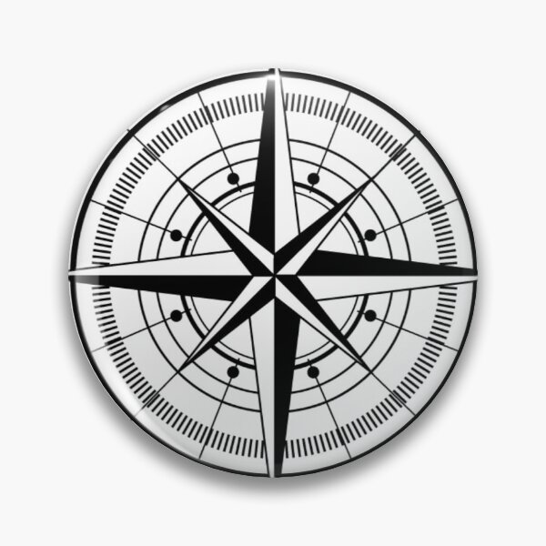 Item preview, Compass Rose with Wind Names designed and sold by bortojo.