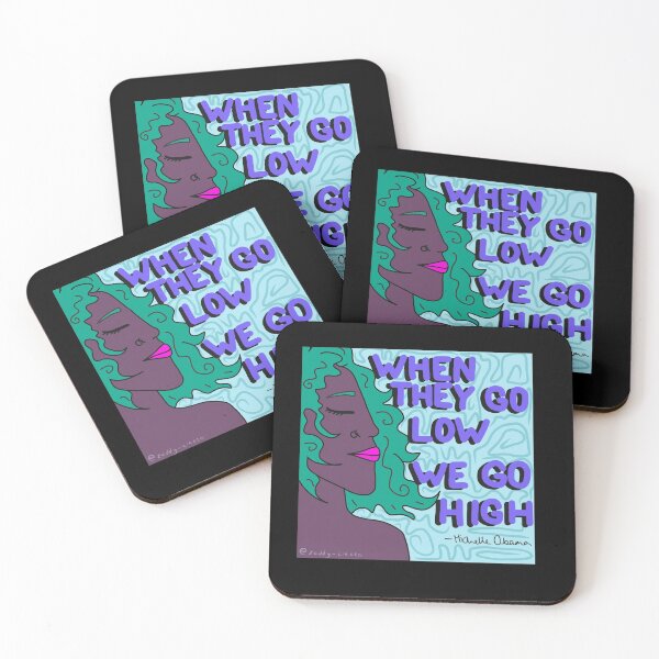 Item preview, Michelle Obama: "Cuando bajan nosotros subimos" designed and sold by Zeddy-Creates.