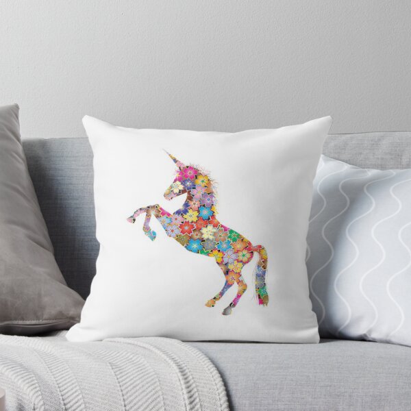 Item preview, Flowery Unicorn  designed and sold by WildingClan.