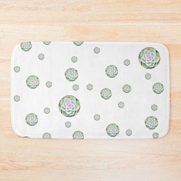 Item preview, Pink Succulent Polka Dots Pattern designed and sold by WhimsicaliTee.
