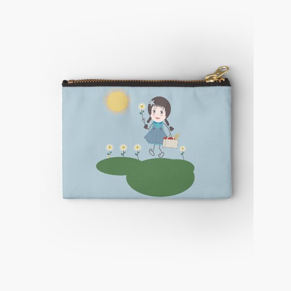Item preview, Cute girl going for a picnic ,girl  love  summer ,girl love spring. designed and sold by 8Infinityaw.