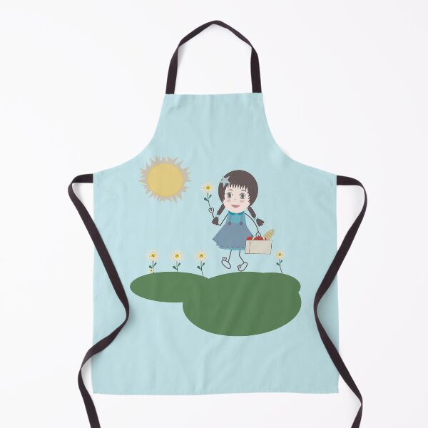 Aperçu de l'œuvre Jolie fille va pour un pique-nique, fille aime l'été, fille aime le printemps. créée et vendue par 8Infinityaw.