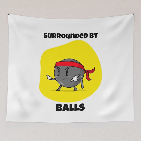 Item preview, Surrounded By Balls designed and sold by Teelogic.