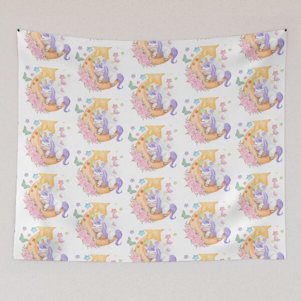 Item preview, Beautiful Sleeping Unicorn designed and sold by WildingClan.