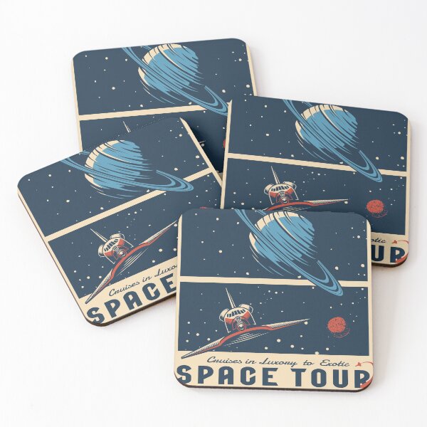 Item preview, Vintage Space Tour designed and sold by Vector Scout Lab.
