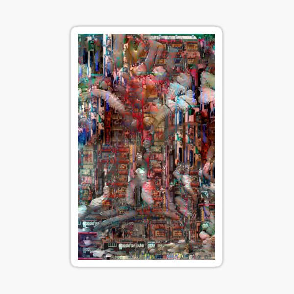 mac mosh Sticker