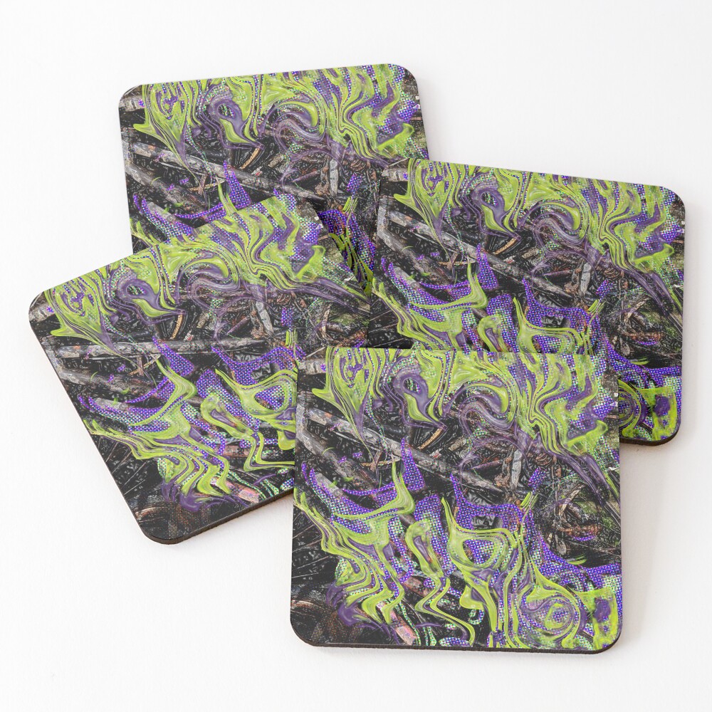 Item preview, Coasters (Set of 4) designed and sold by badjuju97.