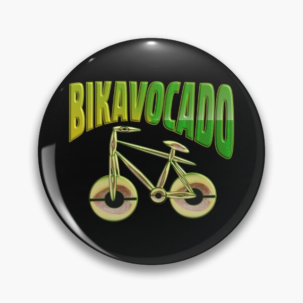 Item preview, BIKAVOCADO - GREAT GIFT FOR VEGAN BIKERS designed and sold by Ralek.