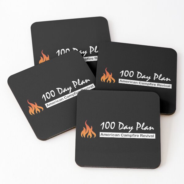 Item preview, 100 Days American Campfire Revival - Kirk Cameron What's Your Plan designed and sold by almeapparel.