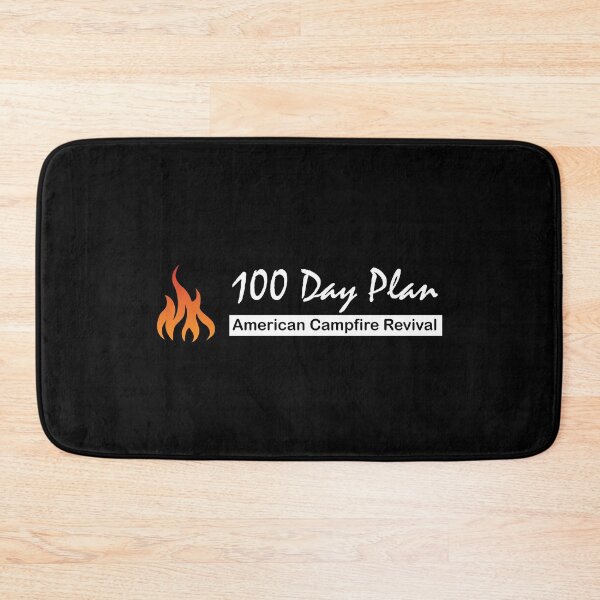 Item preview, 100 Days American Campfire Revival - Kirk Cameron What's Your Plan designed and sold by almeapparel.