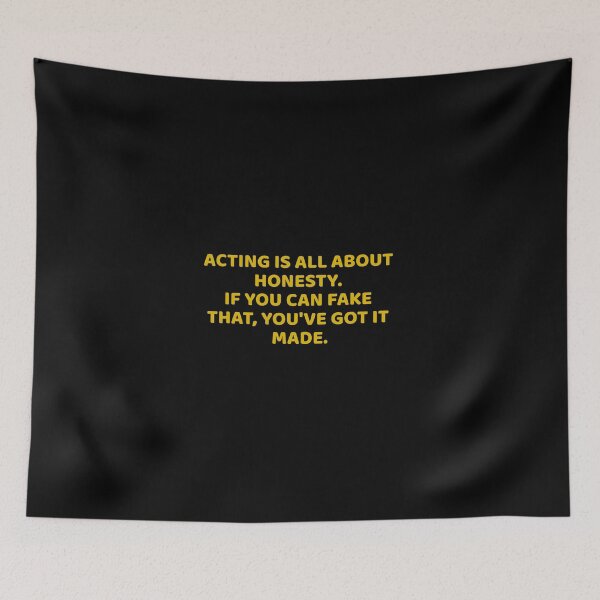 Item preview, Sarcastic Gold Quote about acting and theater lovers designed and sold by Art Wear Nation.
