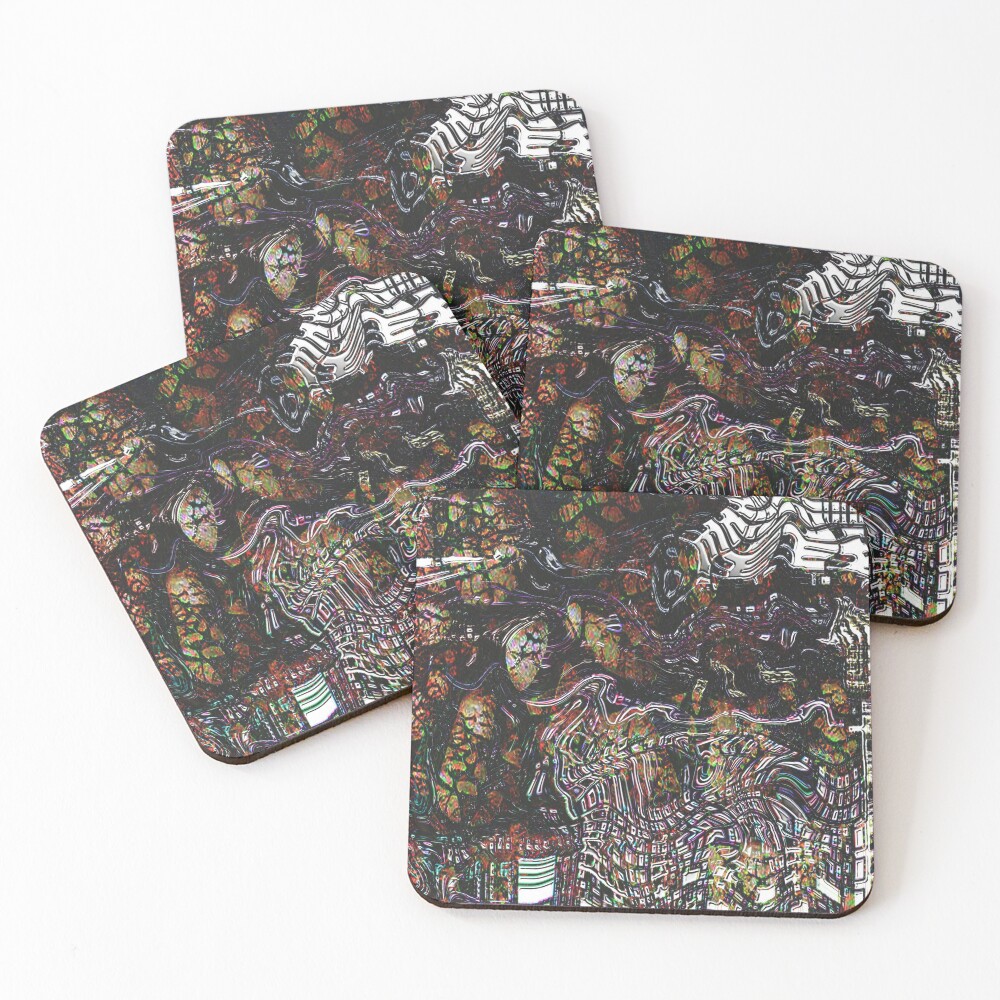 Item preview, Coasters (Set of 4) designed and sold by badjuju97.