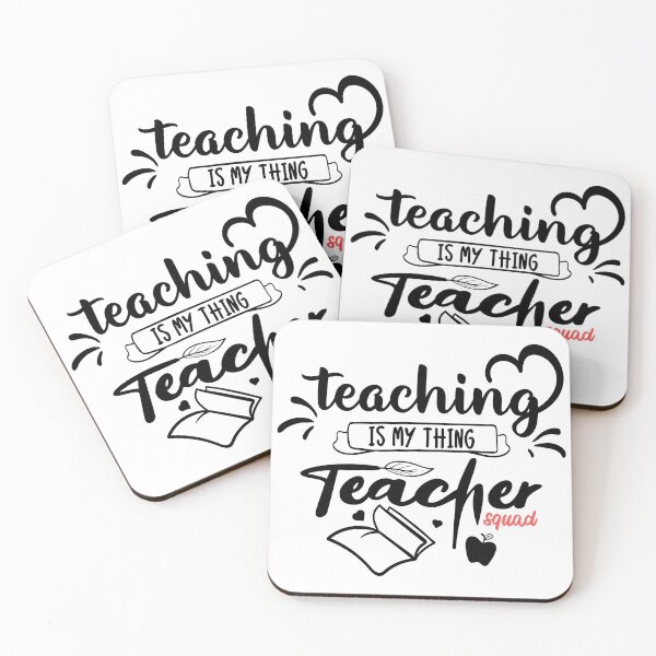 Item preview, Teaching Is My Thing Teacher Squad designed and sold by Giacob.