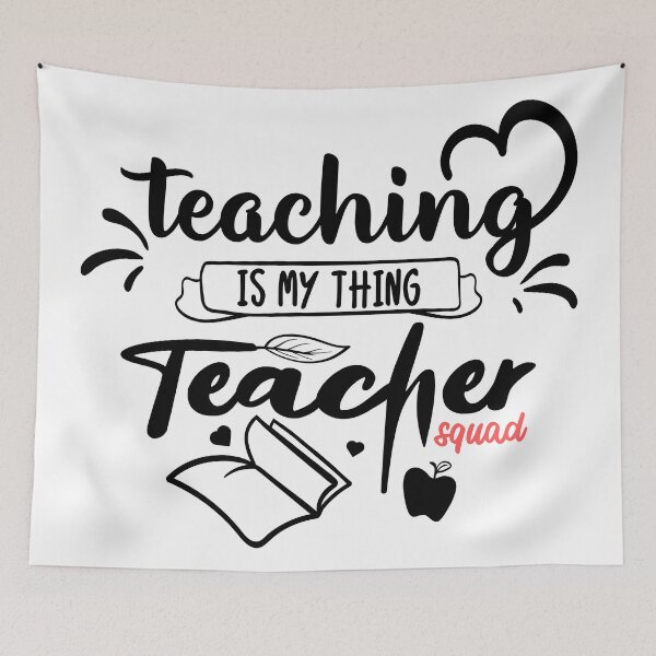 Item preview, Teaching Is My Thing Teacher Squad designed and sold by Giacob.