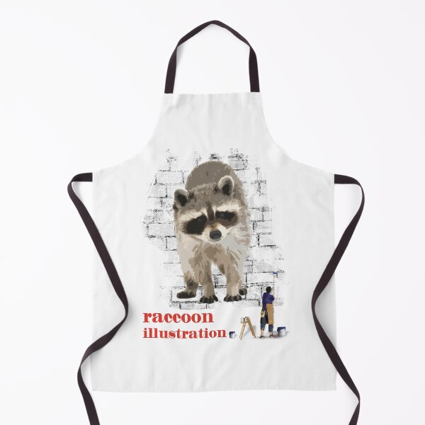 Item preview, raccoon illustration designed and sold by y33top.