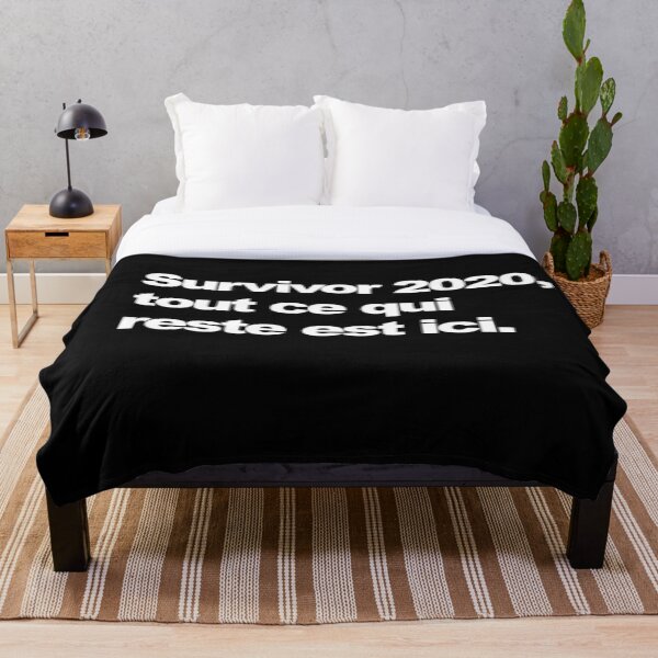 Artikelvorschau, Survivor 2020, tout ce qui reste est ici. (Survivor 2020, alles, was übrig bleibt, ist hier.) entworfen und verkauft von Humour France Tee Shirts.