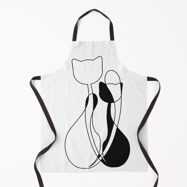 Item preview, Cat's couple silhouette designed and sold by Aenota.
