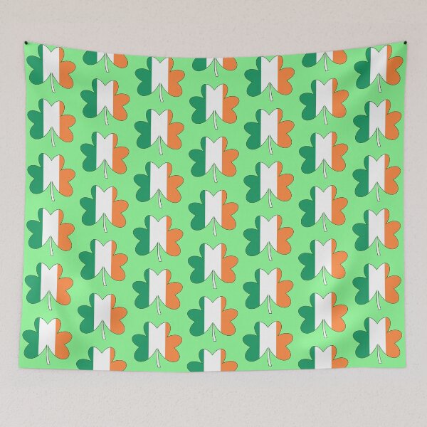 Item preview, Irish Flag Colour Shamrock designed and sold by akaiawa.