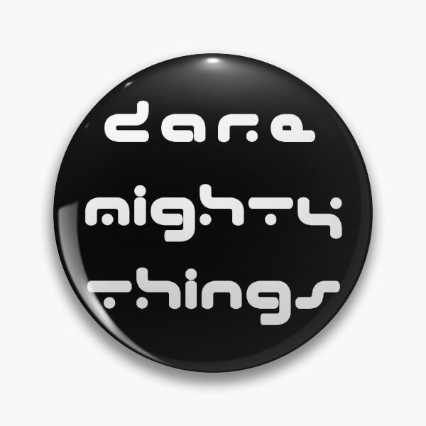Item preview, Dare Mighty Things Mars Expedition quote designed and sold by PG Illustration.