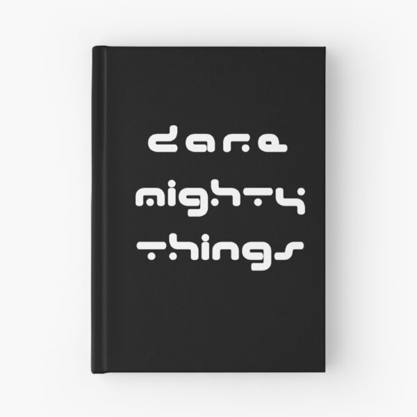 Item preview, Dare Mighty Things Mars Expedition quote designed and sold by PG Illustration.