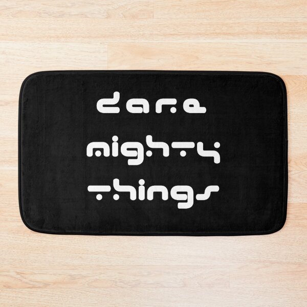 Item preview, Dare Mighty Things Mars Expedition quote designed and sold by PG Illustration.