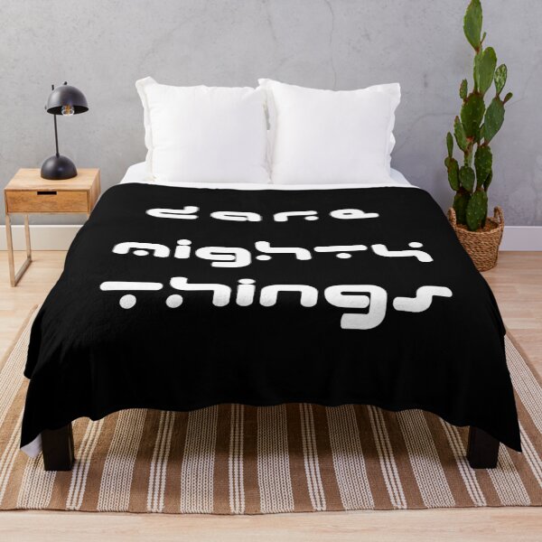 Item preview, Dare Mighty Things Mars Expedition quote designed and sold by PG Illustration.