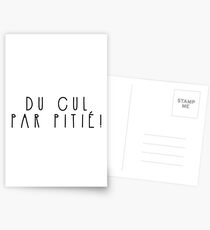 du cul par pitié Postcards