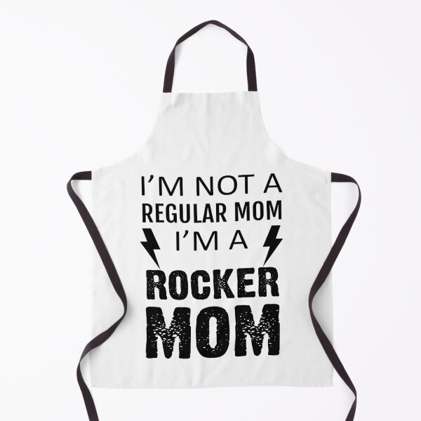 Item preview, Amazing I'm not a regular mom I'm a Rocker Mom awesome black design for all the Rock n Roll moms . designed and sold by thebaronart.