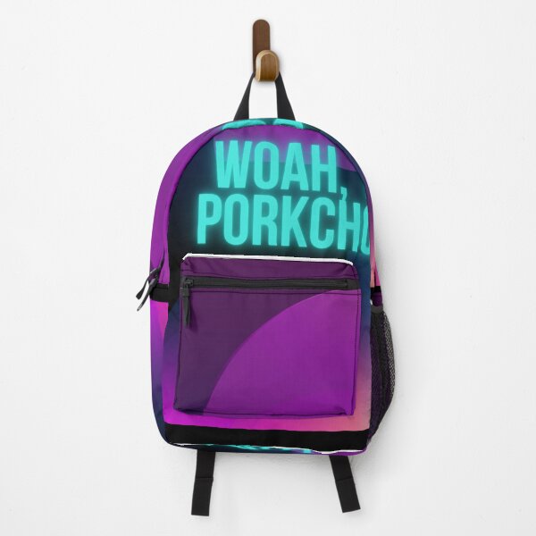 Item preview, Woah you like pork chops too? Retro neon design designed and sold by Badmoviesrus.