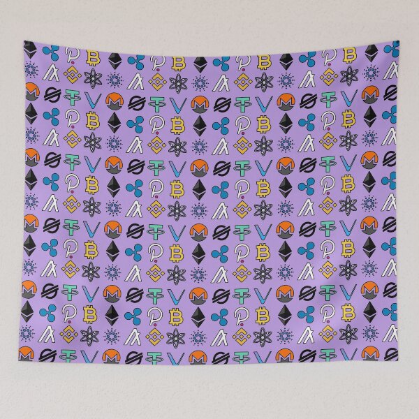 Item preview, Crypto Coin Collector (Purple) designed and sold by Milasneeze.